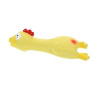 ifundom Couiner pour Chien Latex Naturel Forme de Poule pour Chiots et pour Éveiller Intérêt et Anxiété des Animaux