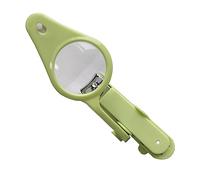 ifundom Coupe-ongles Pour Bébé Loup Et Lumière Outil De Soin Des Ongles Pour Garçon Et Ciseaux à En Métal Pratique Et Sûr - Couleur Verte Ensemble De Soins Des