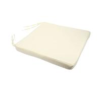 ifundom Coussin de Siège Carré Imperméable en Polyester et Éponge, Housse Lavable Fermeture à Glissière, pour Chaise et Siège Auto, Bureau