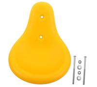 ifundom Coussin de Siège Plastique Jaune pour Équipement de Terrain de Jeux Remplacement de Siège de Balancoire Aux Intempéries Installation Facile et Entretien pour et Communautés