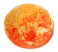 ifundom Coussin Sphérique en Peluche Douce 17 Cm, Oreiller Rond Décoratif de Soleil, Coussin Moelleux pour Canapé et Lit, Peluche Oreiller à Balles, Accessoire Déco Planétaire