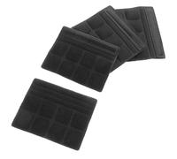 ifundom Coussinet de Mentonnière Absorption des Chocs en Mousse Facile à Nettoyer, Lot de 4 Pièces pour Casque de Moto et Vélo pour Sports en Plein Air