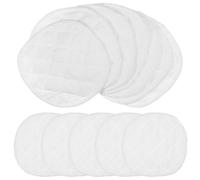 ifundom Coussinets D'allaitement Super Absorbants 12 Réutilisables et Lavables en Coton 3 Couches, Forme Contournée Confortable pour Mamans Allaitantes