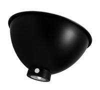 ifundom Couvercle de Lampe Chauffante pour Reptiles en Fer 8,5 Pouces, Abat-Jour Isolant Noir et Blanc, Protection pour Terrarium, Consommation D'énergie, Lampe UV Adaptée aux Lézards