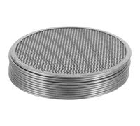 ifundom Couvercles de Bocal à Germination Maille Filtrante Polyvalente 12 Pièces en Acier Inoxydable Argenté Ventilation Optimale et Nettoyage Facile pour Bocaux Mason