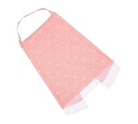 ifundom Couverture D'allaitement en Coton pour Maman Réglable Anti-soulèvement Rose Filet pour Extérieur Poussette Bébé Multi-usage Serviette D'allaitement Légère