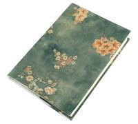 ifundom Couverture de Cahier en Coton Ajustable Motif Créatif Élégant, Housse de Protection A5 pour Étudiants et Secrétaires, Décoration Raffinée pour Livres