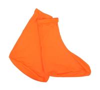 ifundom Couvre-Chaussures Randonnée Imperméables Orange Taille L, Guêtres Hautes Résistantes à l'usure pour Protection Anti-Sable et Pluie, Légères et Élastiques, Adaptées pour Trekking