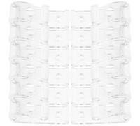 ifundom Crochets de Sécurité en Acrylique et Fer Réutilisables Faciles à Installer 12 Pack de 12 pour Cordon de Store Enrouleur pour Supports de Cordon de Stores Roulants
