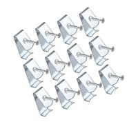 ifundom Crochets De Suspension pour Pot De Fleurs Pince Murale avec Vis Support pour Pot Terre Cuite pour Jardin Et Balcon