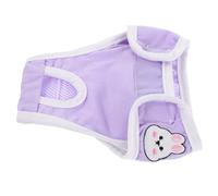 ifundom Culottes Lavables Réutilisables pour Chiennes Petites Races, Pantalons Absorbants pour Gestion des Chaleurs et Incontinence, Taille L Recommandée pour Chiens de 3,6 à 6,8 Kg,