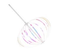ifundom de Jonglage Arc Ciel pour Garçon Fille à Bulles pour Fêtes Anniversaire et Événements Accessoire Ludique avec Rubans Dansants et Spectacle pour Petits