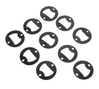 ifundom Décapsuleur Mural Noir en Fer, 10 Pièces, Inserts pour Ouvre-bouteille, Pratique et Simple, Ambiance Bavaroise pour Bar Cuisine