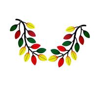 ifundom Décoration Murale Fer Forgé Branche Design Ornement Mural Art Métallique Pour Salon Jardin Balcon Intérieur