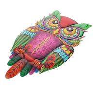 ifundom Décoration Murale Forme De Hibou Sculpture Murale Simple Pour Salon Ou Chambre à Coucher