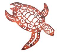 ifundom Décorations De Salle De Bain Pour Mur Tortue Tenture Murale Décoration Murale Ornements Tortue De Mer Art Mural Tortues Appel Art Mural En Acier Décorations De Tortue Artisanat De