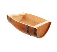 ifundom Demi-seau Mural Bois Pour Vin Décoration Pour Bar Maison Tonneau Artisanat Artistique