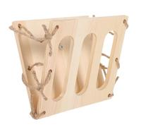 ifundom Distributeur de Nourriture en Bois pour Cage de Lapin et Petits Animaux, Mangeoire Pratique Rangement Facile et Installation Rapide, pour Cage d'animaux