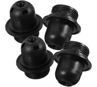 ifundom Douilles E27 Lot de 4 pour Luminaires Extérieurs, Culot de Remplacement, Adaptées aux Appliques Murales et Plafonniers pour Maison et Bureau