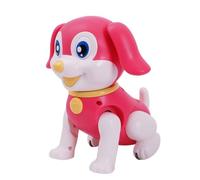 ifundom Électrique Musical pour Garçon et Filles Chiot Dansant Rouge Grand Format Électronique Chien Anniversaire et Fête Festival du Printemps