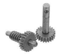 ifundom Engrenage de ventilateur industriel en fer, structure de roue dentée résistante à l'usure, pièces de ventilateur robustes, pour ateliers et usines, remplacement du moteur de