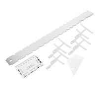 ifundom Ensemble 12 Outils de Luthier pour Guitare Règle de Mesure et Outil de Réglage de L'Action des Cordes, pour Maintenance et Ajustement sur Guitares Acoustiques, Électriques et