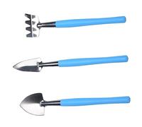 ifundom Ensemble de 3 Outils de Jardinage Mini Pelle en Râteau Antidérapant pour Plantation en Pot Outils de Jardinage Pratiques et Colorés