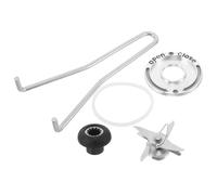 ifundom Ensemble de Lames de Rechange en Métal Argenté pour Machines à Lait de Soja, Technologie de Coupe Précise, Assemblage Rapide, Usage la Cuisine à Domicile