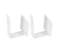 ifundom Étagère Murale Blanche pour Balance de Poids Numérique, Support en Fer Conception Gain de Place et Rangement Visuel Propre pour Salle de Bain ou Fitness à Domicile