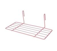 ifundom Étagère Murale Grillagée Étagère à Cadre Murale Décorative pour Animal De Compagnie Perroquet Oiseau Rose