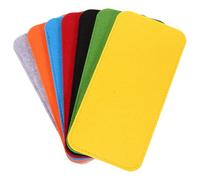 ifundom Étui à Lunettes en Feutre Doux Lot de 7 Couleurs Lumineuses Protection Anti-Rayures Compact et Léger Rangement Lunettes de Soleil Sport et Voyage