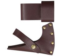 ifundom Étui de Protection en Cuir pour Hachette Portable, Housse Anti-coupure Passant Ceinture, Modèle Léger et Robuste, pour Activités de Plein Air et Jardinage, Protection Lame D’outil