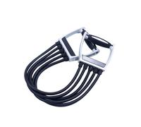 ifundom Extenseur Poitrine Détachable Multifonction avec Poignées Antidérapantes Bande Résistance Élastique pour Musculation Bras et Épaules Équipement Fitness pour Entraînement à et
