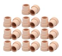 ifundom Extincteur à Bâtonnets Moxa en Bois Résistant à Haute Température 20 Pièces, Protège Brûlures Adapté pour Bâtonnets Moxa de 1,8cm, Accessoire pour Moxibustion Maison