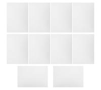 ifundom Feuilles Pvc Mates Rigides A4 0,3 Mm Blanc Mat Lot de 10 Feuilles Protectrices pour Photos Documents Affiches Loisirs Créatifs Bureau Scolaire