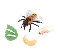 ifundom Figurines Éducatives Cycle de Croissance des Abeilles, Modèle Montessori en Plastique Solide, Kit Pédagogique Scientifique pour Garçon et Filles, Jouets D’Apprentissage