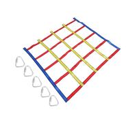 ifundom Filet Escalade Coloré pour Garçon Fille de Cases Jeu Extérieur pour Parcours Motricité Améliore la Coordination Flexibilité et Filles