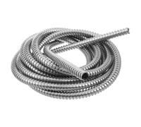 ifundom Gaine Flexible en Acier Inoxydable 3 Mètres pour Protection de Câbles Délicats et Gaines de Signal, Résistante la Traction la Pression pour Atelier et Bras Robotiques