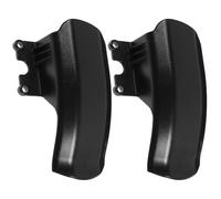 ifundom Garde-boue pour Protection Extérieure Design Gauche et Droite et Abs Noir, Facile à Installer Résistant à L'usure Lot de 2 Pièces Fauteuil Roulant Électrique