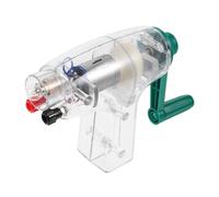 ifundom Générateur Manuel Portable à Manivelle Compact et pour Expériences Scientifiques Démonstration de Transformation Énergie Mécanique Électricité pour Étudiants et Amateurs de