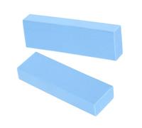 ifundom Gomme Nettoyante pour Chaussures en Daim et Baskets 2 Pièces Caoutchouc Solide Format Compact 8 CM Détachant sans Eau pour Chaussures de Sport et Décontractées