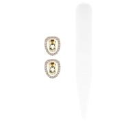 ifundom Grill Dents Rappeur Cuivre Doré Bijou Hip Hop Confortable et Robuste Accessoire Bling Unisexe Style Rapper