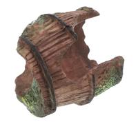 ifundom Grotte Terrarium Réservoir De Tortues Plateformes De Lavant Rocher De Lavant Cachettes D'Axolotl pour Aquarium Coquilles De Bernard L'Hermite Cachette De Hamster