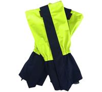 ifundom Guêtres Imperméables Réglables de Randonnée pour Homme et Femme, Manchon de Protection Longue Fluorescent Vert, Résistant à L’Eau Vent, Accessoires Légers pour Alpinisme