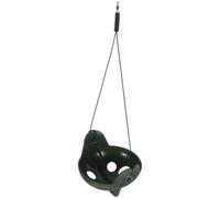 ifundom Habitat Aquatique pour Grenouilles en Abs Vert, Plateforme de Repos Robuste et Décorative pour Terrarium de Reptiles, pour Terrarium et Box D’élevage