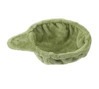 ifundom Hamac pour Chats Vert Léger Coussin Confortable en Peluche et Anneau en Acier, Accessoire Portable pour Arbre à Chat et Petits Animaux, Remplaçant