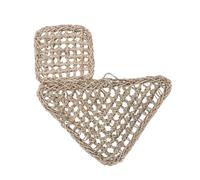 ifundom Hamac pour Lézard Fibres Naturelles avec Échelle et Ventouses Lit Suspendu pour Anoles Dragons Geckos et Iguanes Confort et Sécurité pour Reptiles