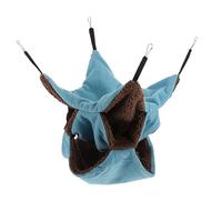 ifundom Hamacs pour Petits Animaux à Couches Lit Suspendu Chaud et Respirant pour Hamster Rat Chinchilla de Couchage Douillet pour Animaux
