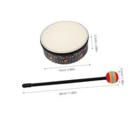 ifundom Hand Drum For Lightweight Wooden Frame Percussion Instrument With Comfortable Grip For Music Training And Early Childhood Development