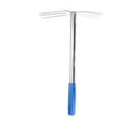 ifundom Houe de Jardinage en Acier Inoxydable Outil de Désherbage Ergonomique Jardinage Travaux de Cultivation Plantation 1 Pièce